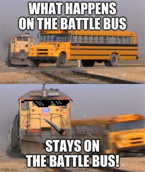 How did the battle bus crash - Imgflip