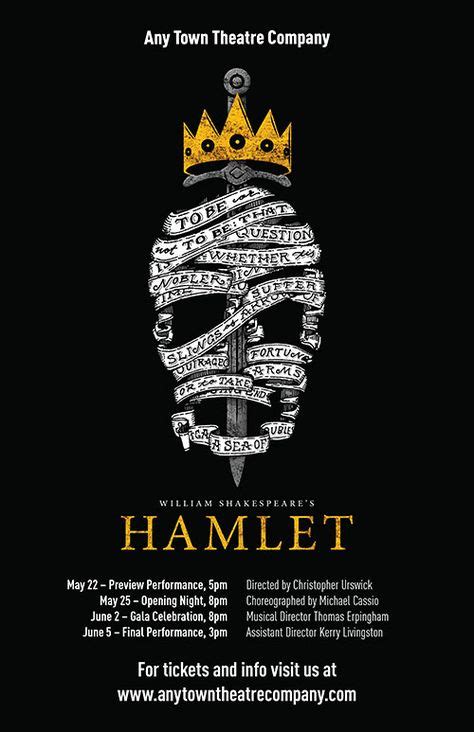 33 Hamlet ideas | theatre poster, hamlet, poster