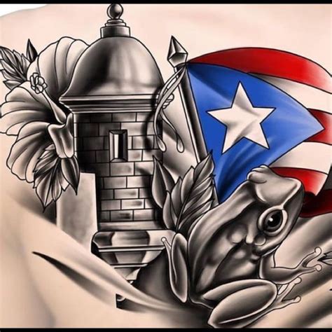 EL MORRO WITH THE PUERTO RICAN FLAG in 2020 | Puerto rico art, Puerto rico tattoo, Puerto rico ...