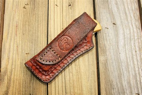 Leather Knife Sheath for Buck 110 or Similar Folding Knife | Etsy