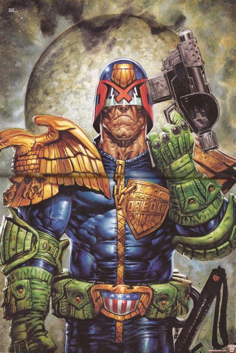 2000 AD | Dredd comic, Judge dredd comic, Comic art