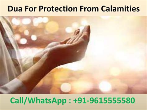 Dua for protection from calamities | PPT | Free Download