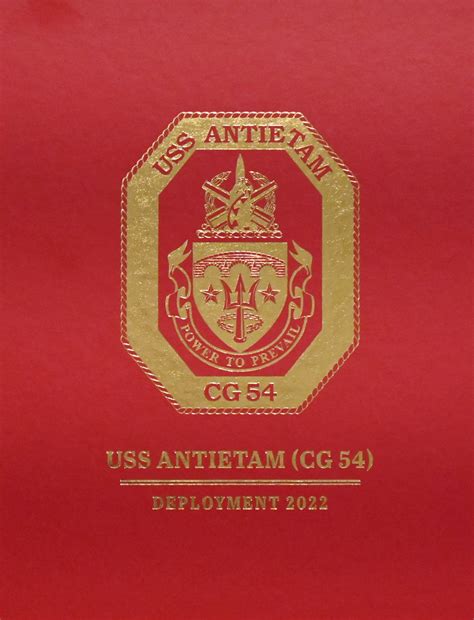 USS Antietam (CG 54) 2022 Deployment Cruisebook – Bluewater Publishing