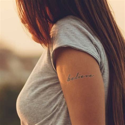 Word Tattoo - Etsy