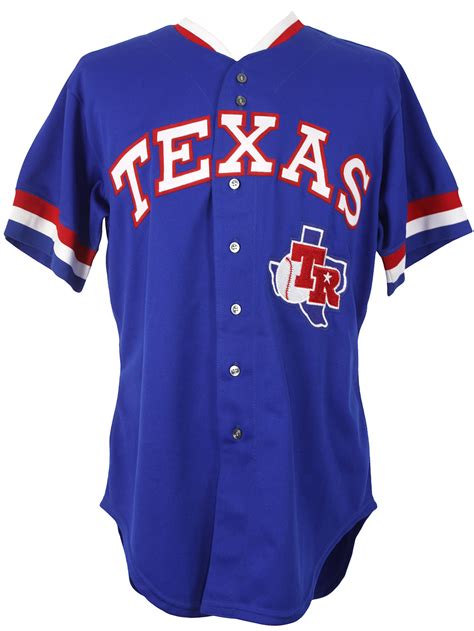 Lot Detail - 1983 Texas Rangers #53 Road Jersey (MEARS LOA)