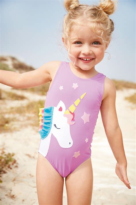 Buy Swimsuit (3mths-7yrs) from Next USA | Girls swimsuits kids, Swimwear girls, Kids swimwear
