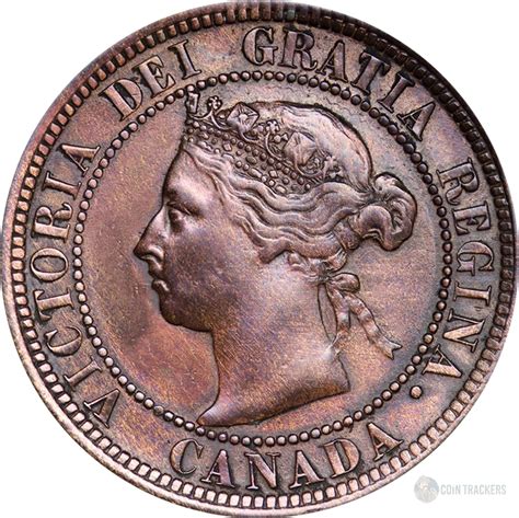 1887 Canadian Large Cent Value - CoinTrackers.com