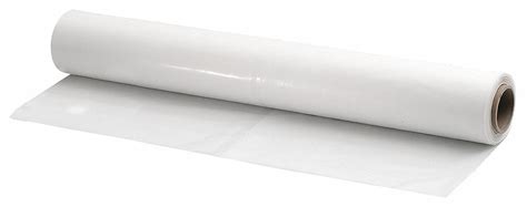 ABILITY ONE Plastic Sheeting Roll, 100 ft Length, 96 in Width ...