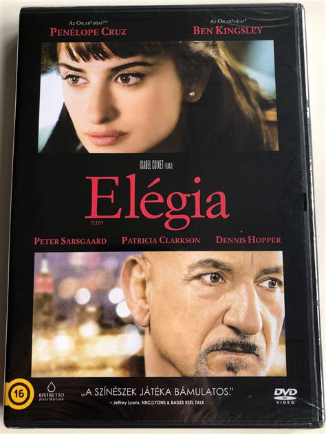 Elegy DVD 2008 Elégia / Directed by Isabel Coixet / Starring: Peter Sarsgaard, Patricia Clarkson ...