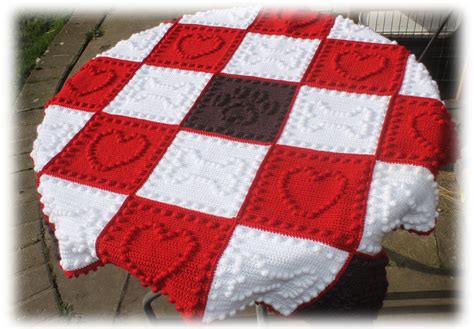 Crochet Dog Blanket Pattern Crochet Dog Quilt Pattern - Etsy