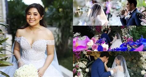 Moira Dela Torre Wedding With Jason Marvin In Garden Setting (Photos)