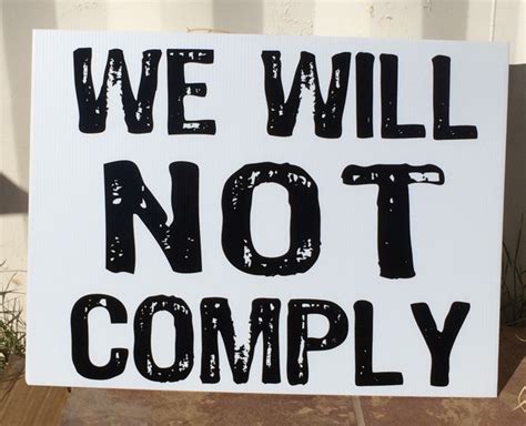 MOTUS A.D.: Throwback Thursday. We Will Not Comply Edition