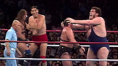 Giant Baba & Andre the Giant vs. Demolition (AJPW, Wrestling Summit, 08/13/90) picture