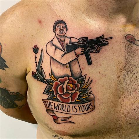 101 Best Scarface Tattoo Ideas You Have To See To Believe!