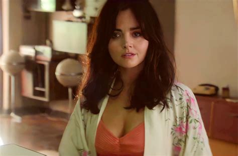 Jenna Coleman as Marie-Andrée Leclerc in The Serpent episode 2 on Netflix and BBC iplayer in ...