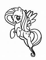 Fluttershy Coloring Pages  Best For Kids sketch template