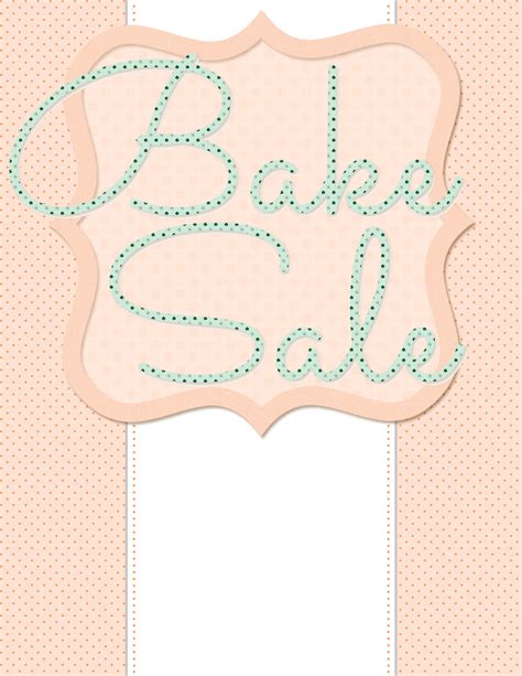 Spring Bake Sale Flyer Design | Bake Sale Flyers – Free Flyer Designs