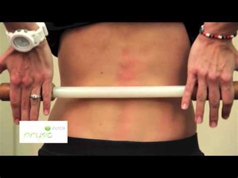 THORACOLUMBAR FASCIA SELF RELEASE WITH WAND - YouTube