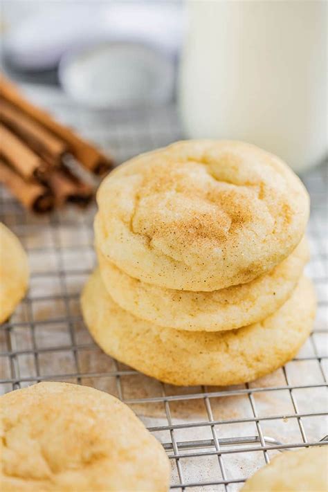 Soft and Chewy Snickerdoodles - thestayathomechef.com Delicious Cookie ...