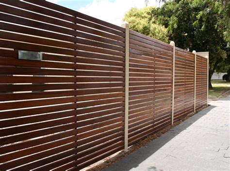 Horizontal Wood Fence Designs