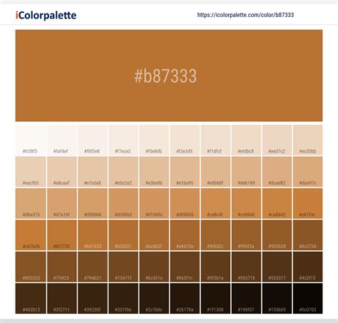 Copper Color | b87333 information | Hsl | Rgb | Pantone