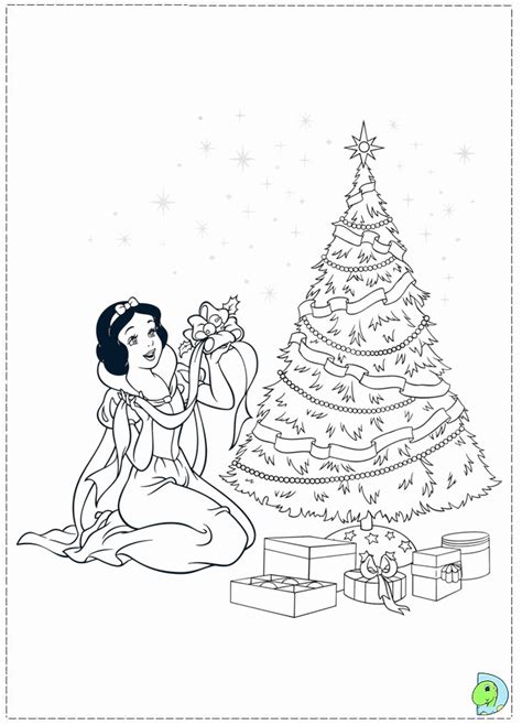 Disney Princess Christmas Coloring Pages - Coloring Home