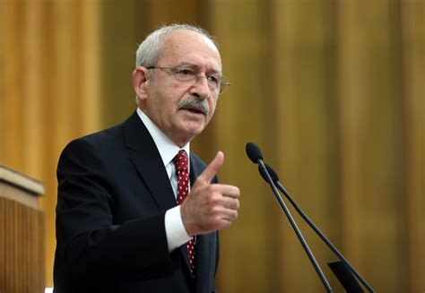 ANKARA, TURKEY – APRIL 20: Leader of the Republican People’s Party (CHP) Kemal Kilicdaroglu ...