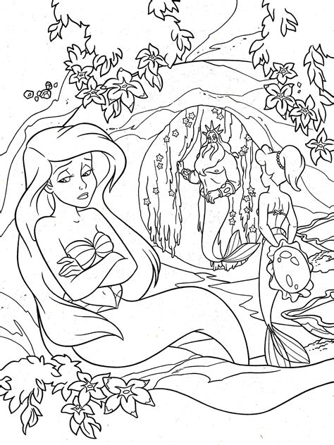 8 Beau De Coloriage Arielle La Petite Sirène Photos - Coloriage : Coloriage