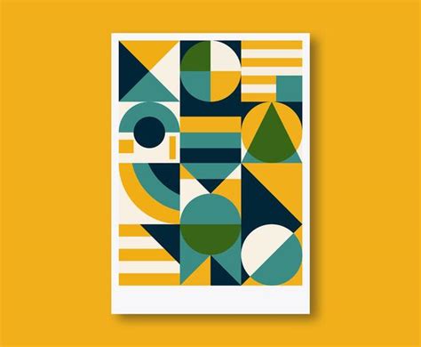 Geometric Poster Design 463510 Vector Art at Vecteezy