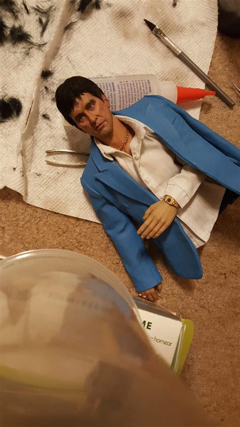 Al Pacino Scarface by Sculptor | Page 2 | Custom One-Sixth 1/6 Figures ...