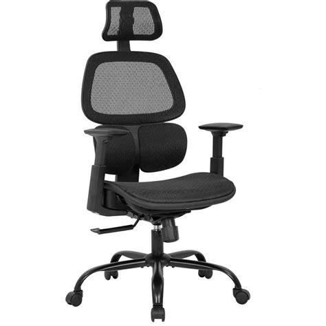 Office Chair Ergonomic Desk Chair Mesh Computer Chair with Arms Lumbar ...