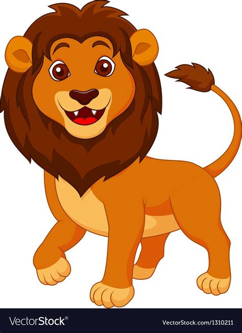 Cute lion cartoon vector image on | Desenho de zebra, Imagens infantis, Desenhos de bonecas tumblr