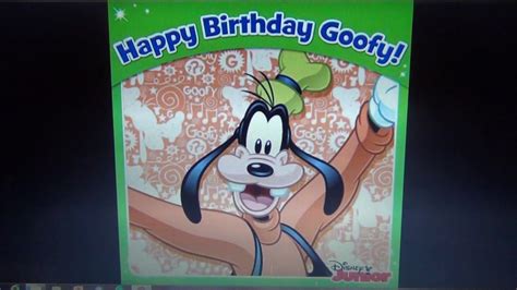 Singing Happy Birthday To Goofy - YouTube