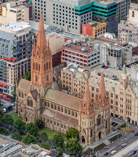 St Paul's Cathedral, Melbourne | Seen from the Eureka Skydec… | Flickr