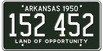 Arkansas License Plates - LICENSEPLATES.TV