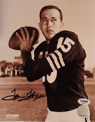 TOM FLORES OAKLAND RAIDERS QUARTERBACK SIGNED PHOTO PSA DNA & NFL ...