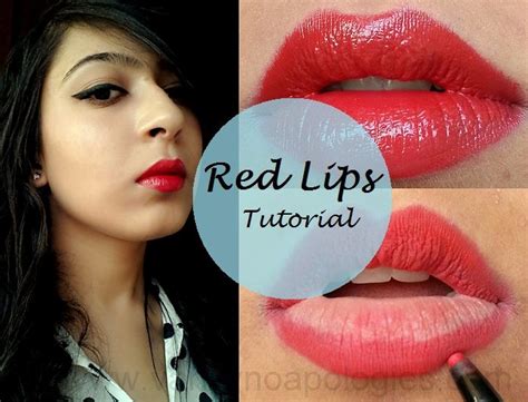 Tutorial: How To Apply Red Lipstick Perfectly | How to apply lipstick ...