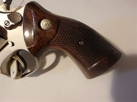 4 inch Taurus 357 magnum wood grips stainless .357 Magnum 17112966 ...