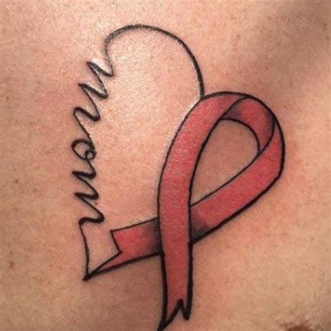 Breast Cancer Ribbon Tattoo Ideas - Top 71 Cancer Ribbon Tattoo Ideas ...