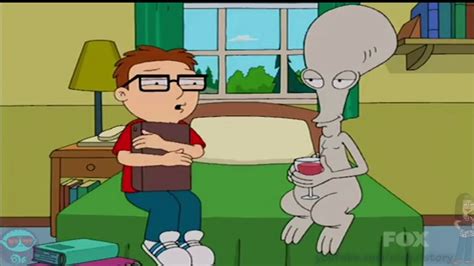 American Dad Steve french kisses Hayley - YouTube