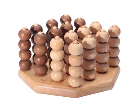 Wooden Connect Four 3D ---- wooden board game