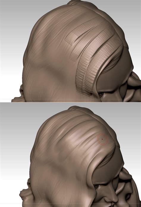 10 top tips for sculpted hair in ZBrush | Zbrush, Zbrush hair, Sculpting