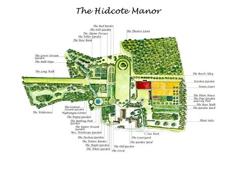 Hidcote Manor Garden - ThingLink | Manor garden, English garden style, Manor