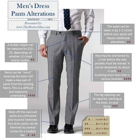 How to Tailor Your Jeans, Chinos and Trousers | Mens dress pants, Mens outfits, Dress pants