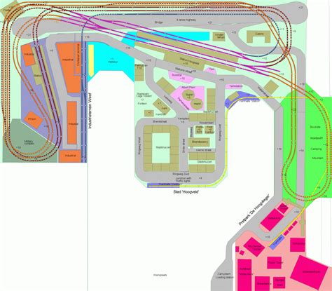 AnyRail™ - Examples | Model railway track plans, City layout, Model railway