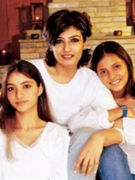 Raveena Tandon Adopted Daughters