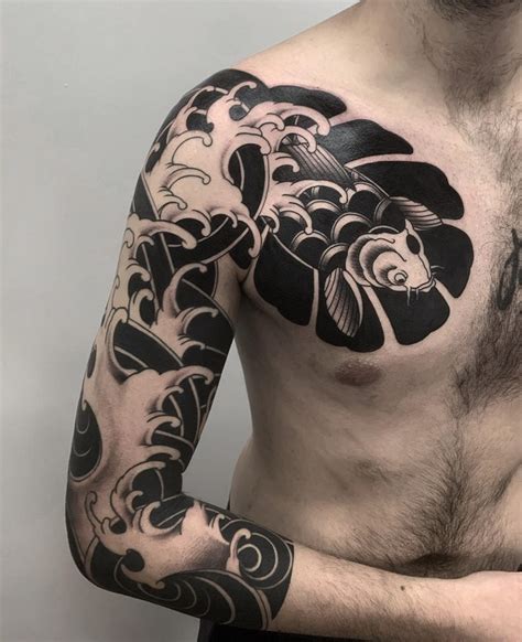 Japanese Wave Tattoo Designs with Meaning | Art and Design