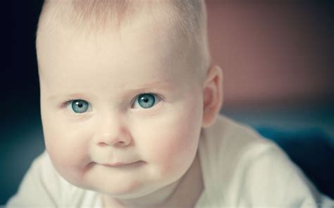 Cute Baby Boy Blue Eyes