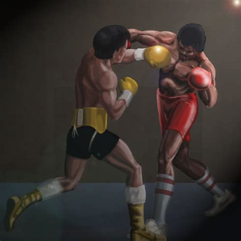 Rocky and Apollo by greyfoxdie85.deviantart.com on @deviantART | Rocky ...