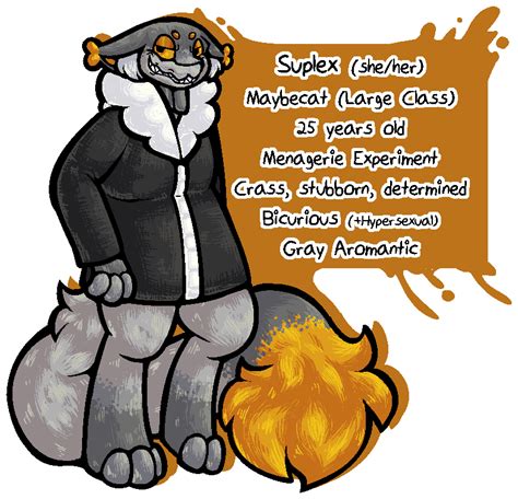 [CHARACTER BIO] SUPLEX — Weasyl